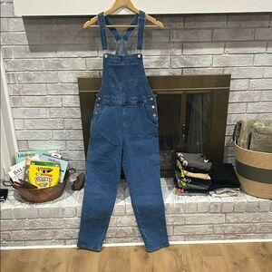 Blue Denim Overalls